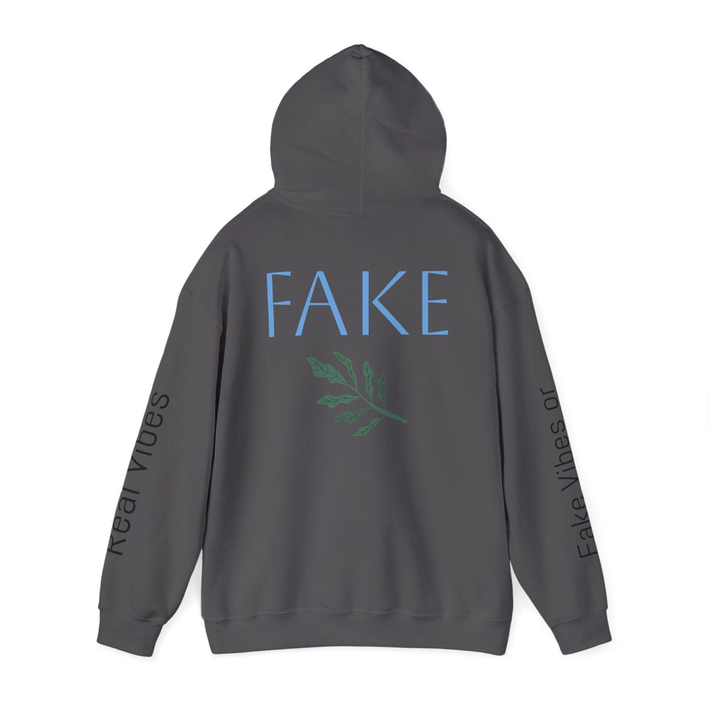 Unisex Heavy Blend™ Hooded Sweatshirt - "Stop Being Fake" - Stylish Casual Wear for Authentic Vibes