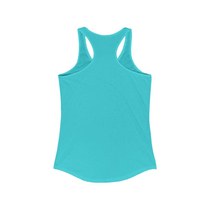 Stylish Women's Racerback Tank - 'FAKE' Statement Top for Casual Wear