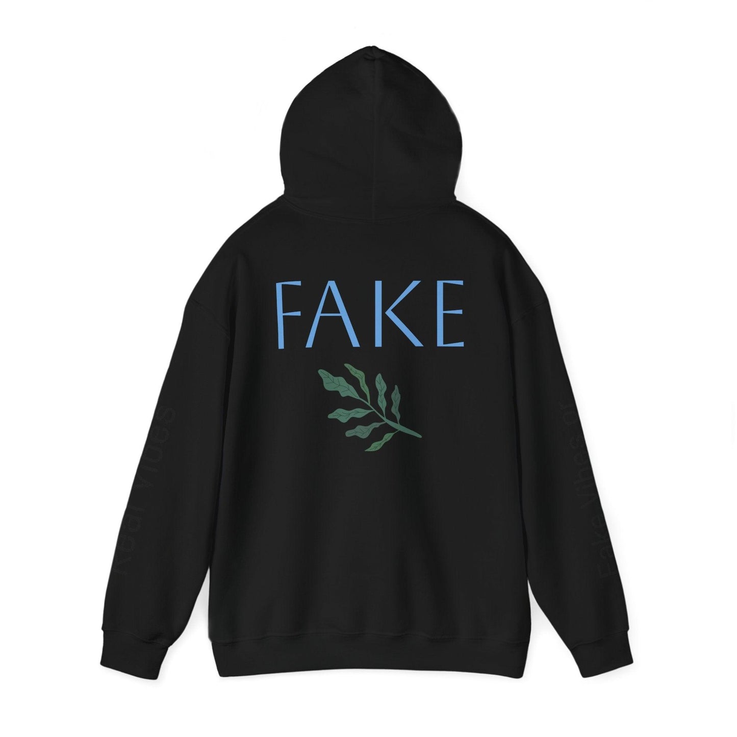 Unisex Heavy Blend™ Hooded Sweatshirt - "Stop Being Fake" - Stylish Casual Wear for Authentic Vibes