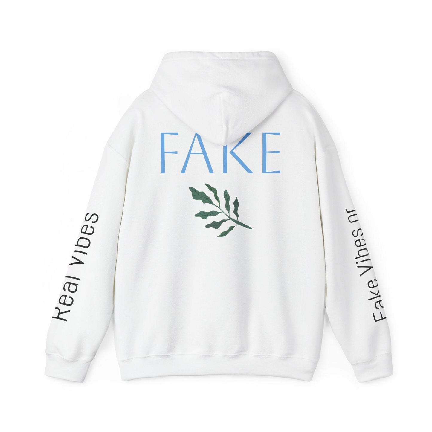 Unisex Heavy Blend™ Hooded Sweatshirt - "Stop Being Fake" - Stylish Casual Wear for Authentic Vibes